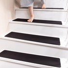Rubber Stair Treads Non Slip  Indoor Stair Runners For Wooden Steps Covers  S   