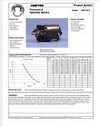 Ametek Lamb Brushed Vacuum Motor Model 5409-33-2