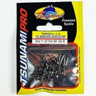  set Of 2  Tsunami Ball Bearing Snap Swivels 6 Pk With Coastlock  sizes 1  22lb 