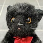 Vintage Ty Classic Plush Coal The Black Cat 1996 Stuffed Animal