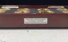 Bradford Authenticated 75th Anniversary Pearl Harbor Gold Crown Coin Set 8 Piece