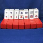 700 Cardboard 2x2 Coin Holder Mylar Flips Cent - Silver Dollar   7 Storage Boxes