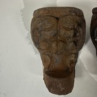 Antique Cast Iron Wood Stove Legs Victorian Hoof Paw Parlor Stove Feet Lot 3 