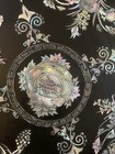 Vintage Korean Mother Of Pearl Inlay Najeonchilgi Box  Black With 7 Inner Trays