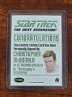 Star Trek Tng Heroes Villains Christopher Mcdonald Castillo Auto Rittenhouse