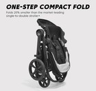 Baby Jogger City Select 2 Stroller Lunar Black Single To Double Convertible