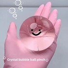 Crystal Transparent Stress Ball     5cm Squishy Squeeze Fidget Stress Relief Toy