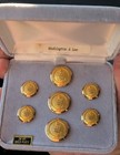 Washington And Lee University 1749 Waterbury Cos Conn 24 Kt Gold Plated Rare Nos