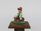 Artist Miniature Carol Pongracic Hummel Bunnies   Boy 1 12 Dollhouse Figurine