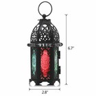 Moroccan Lantern Tea Light Lamp Iron Candle Holder Hanging Garden Wedding Decor