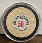 Silver Slipper Casino 50c 50 Cent Poker Chip Las Vegas Nevada 1974 Nice 
