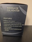 Massage Oil Warmer Electric Lotion Heater 2 Oil Bottle Dispenser Temperature