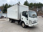 2018 Isuzu Npr S a 15  Cab Over Box Utility Van Truck 6 0l Liftgate A t Bidadoo