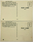 2 Vintage King Franklin Motel South Lake Tahoe Ca Advertising Postcards