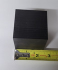 Black Delrin 2 3 8 X 2 3 8 X 2 1 2   2 375 X 2 375 X 2 500  Inv x-15