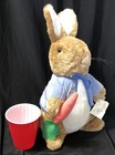 Vintage Eden Toys Beatrix Potter 16  Peter Rabbit Plush W  Tag Frederick Warner