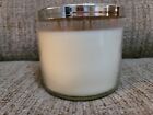 New Rare Bath   Body Works white Barn  3-wick 14 5 Oz Eucalyptus Mint Only One 