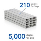 Swingline Staples Standard 1 4 Inches Length 210 strip 5000 box 1 Box -  35108 