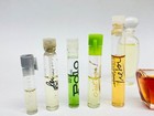 Lot Of 15 Vintage Miniature Glass Perfume Bottle Givenchy Poeme Samples