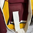 Authentic Bauer Pro Chicago Wolves Jersey Ahl Ihl Hockey Fight Strap 48 90s Nhl