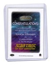 Women Of Star Trek 50th Anniversary Saxon Trainor Autograph 2017 Rittenhouse