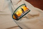 Boy Scouts Of America Bsa Women s Tan Xx-large  50-52 Sewn Patches Short Sleeve