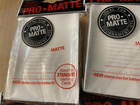 Ultra-pro Non-glare Pro-matte Deck Protector Card Sleeves 50 Ct X4 White - 200ct