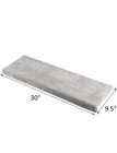 Jorviz Bullnose Carpet Stair Treads Set Of 14 Soft Non 