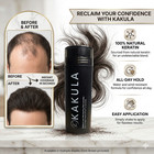 Kakula Keratin Hair Fiber Fiber 27 5g Black Dark Brown Medium Brown Light Brown