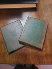 George Washington Abraham Lincoln Pair Little Leather Library 1900s Antique Lot 