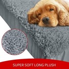 2 Pack Dog Bed Cover Soft Plush Replacement Dog Mattress Cover Waterproof 41x29 