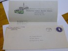 Vintage 1950 Springfield Street Railway Company Letter Bus Line Massachusetts
