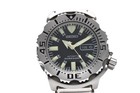  near Mint  Seiko Black Monster Skx779 7s26-0350 Scuba Diver s 200m From Japan