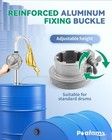 5-55 Gallon Aluminum Drum Pump  8 Gpm Rotary Hand Oil Transfer Pump  50 Inch For