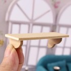2pc 1 12 Scale Miniature Dollhouse Wood Wall Shelf Storage Rack Plain Furniture
