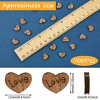 Wooden Love Heart Rustic Love Heart Centerpieces Wooden Wedding Table Decor F   