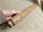 Primitive Antique Solid Wood Shaker Style Rolling Pin Maple   2x15  Distressed