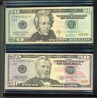 Series 2004  20    50 Kansas City Evolutions Federal Reserve Matching Set In Ogp