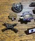  9  Ww1   Ww2 Us Military   Homefront Sweetheart Son In Service Lapel Pin Lot