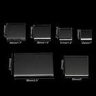 Acrylic Stamp Block  6pcs Clear Stamping Block Decorative Mounting Blocks Square