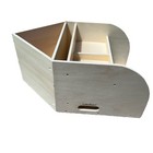 Lakeshore Learning Portable Birch Storage Blocks-books-art Supplies Floor Table