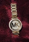 Michael Kors Parker Mk 5784 Wrist Watch For Women Gold-tone All Stainless Steel