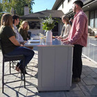 30 In  X 36 In  X 1 In  Stainless Steel Extended Countertop