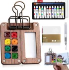 Tobios Watercolor Kit  Tobios Mini Watercolor Paint Set  12 Color Mini Waterc   