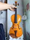 Top Grade 4 4 Violin Maggini Model Flamed Maple Back Spruce Top Hand Carved