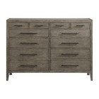 Picket House Furnishings Armes Wood 12-drawers Bedroom Dresser In Gray