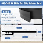 018-338-blk   018-546 Rv Slide Out Seal 30 Ft Kit  Weather Stripping Wiper Seals