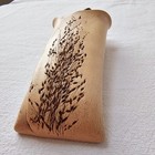 Pottery Wall Pocket Vase Hanging Handcrafted Ceramic Wildflower Flower 