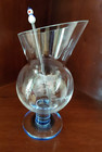 Martini Cocktail Mixing   Serving Glass Pedestal Pitcher   Christmas Stirrer