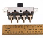 Lot Of 5  Switchcraft 46313mdrx Dptt Circuitry  Momentary  Center Return  Nos